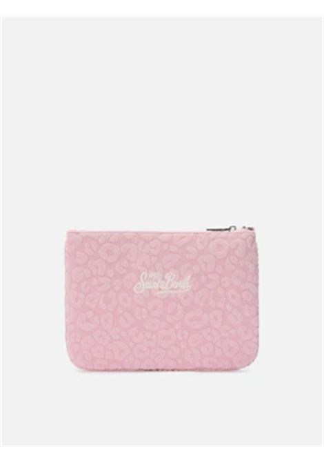 Pochette in spugna SAINT BARTH | PAR0014 PARISIENNE SPONGE N00527L TERRY EMBOSSED LEOPARD